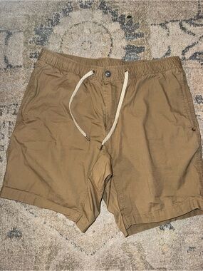 Men's Vuori Brown Drawstring Casual Shorts